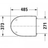 Tapa con asiento para Duravit No. 1