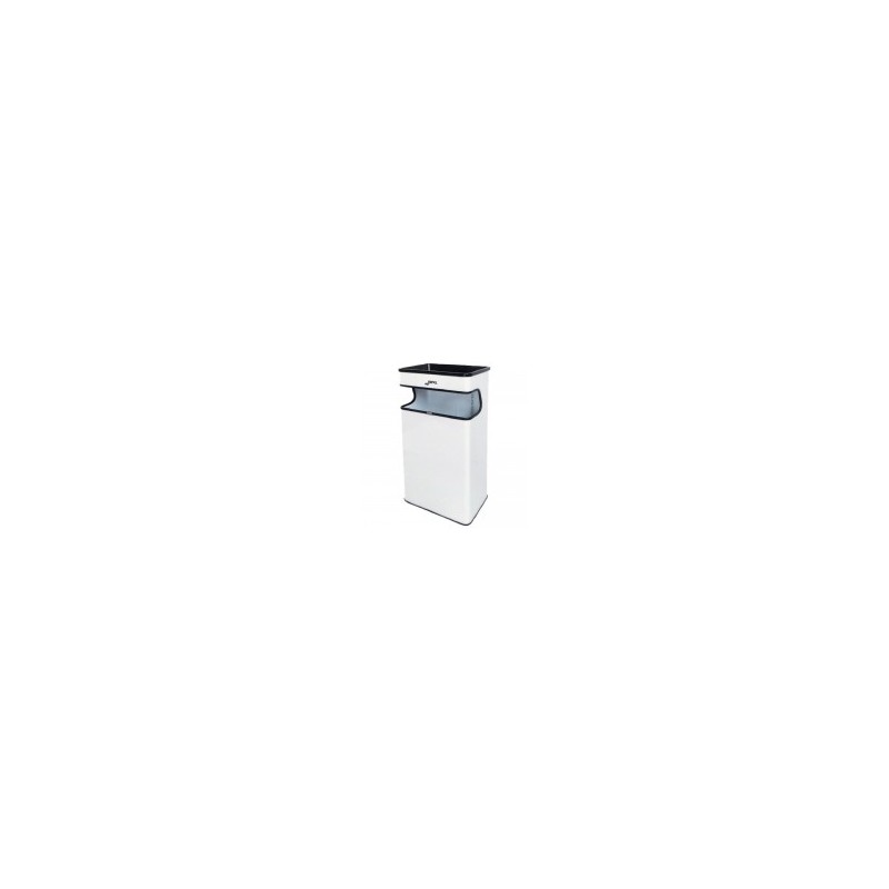 Basurero Rectangular con Cenicero