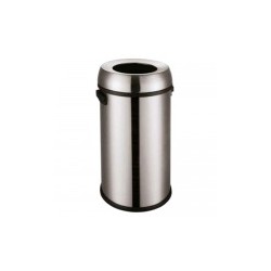Basurero tapa Embudo de Acero