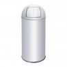 Papelera Push Acero Inoxidable