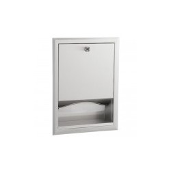 Dispensador de Toalla Interdoblada Empotrado