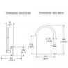 Llave de cocina Elite DX