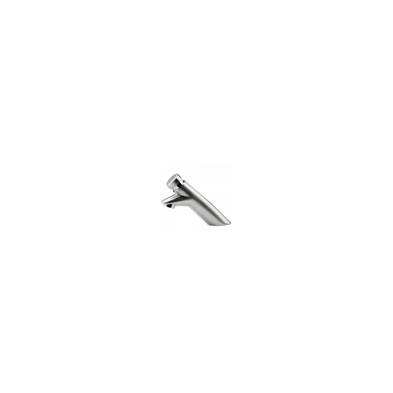 Grifo para lavabo de Acero Cepillado PressMatic®