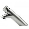 Grifo para lavabo de Acero Cepillado PressMatic®